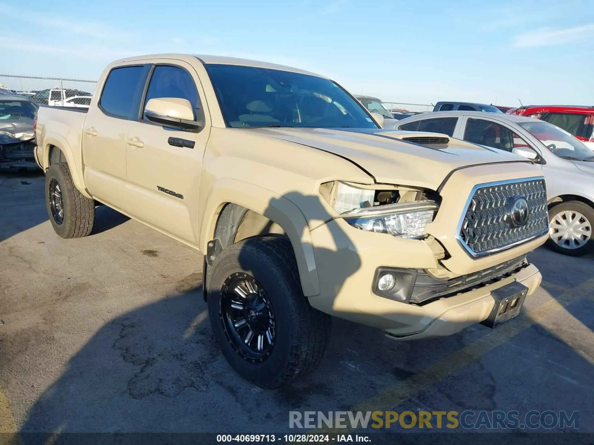 1 fotografías del automóvil dañado 3TMCZ5AN1KM247151 TOYOTA TACOMA 2019