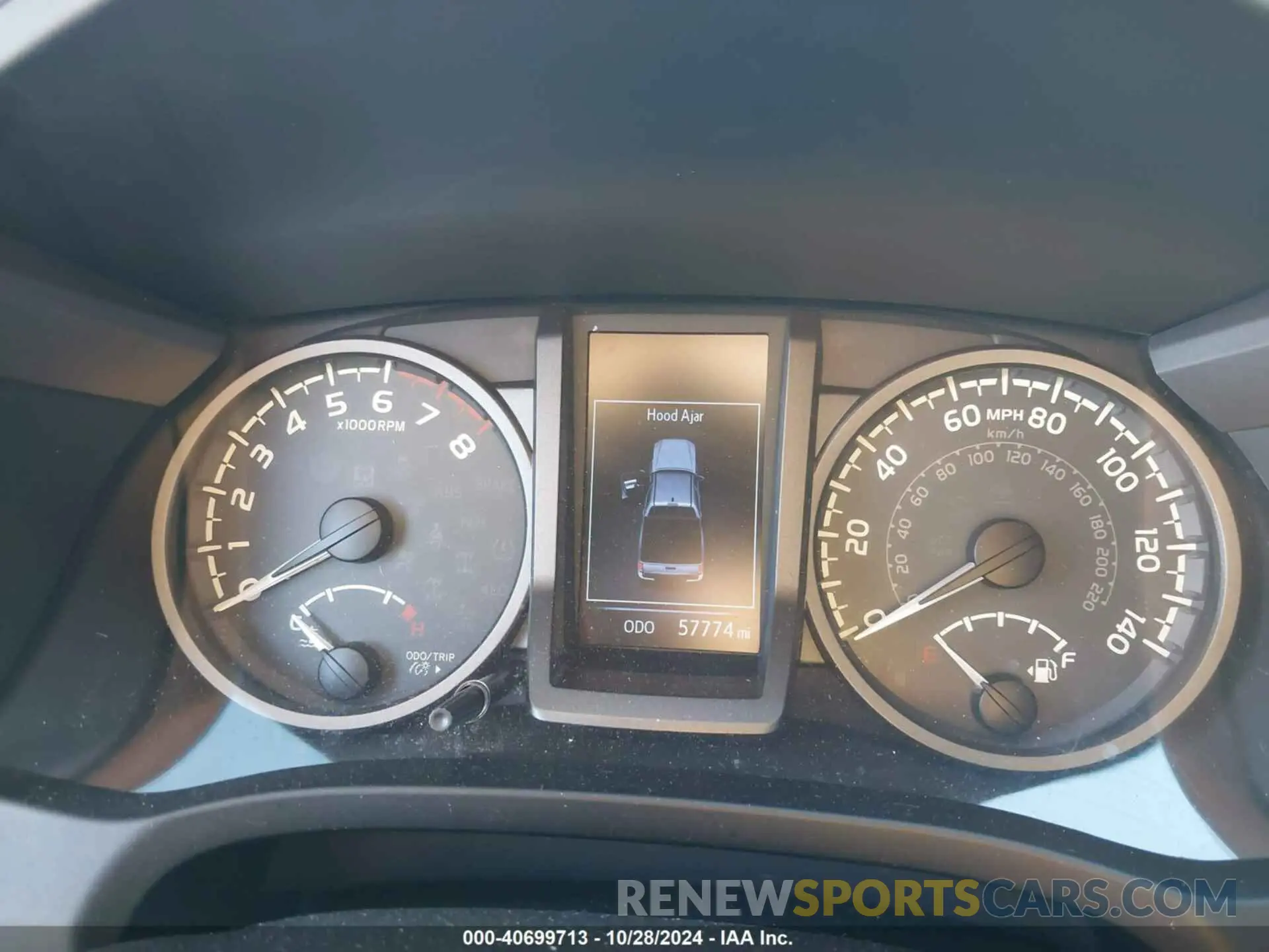 7 fotografías del automóvil dañado 3TMCZ5AN1KM247151 TOYOTA TACOMA 2019