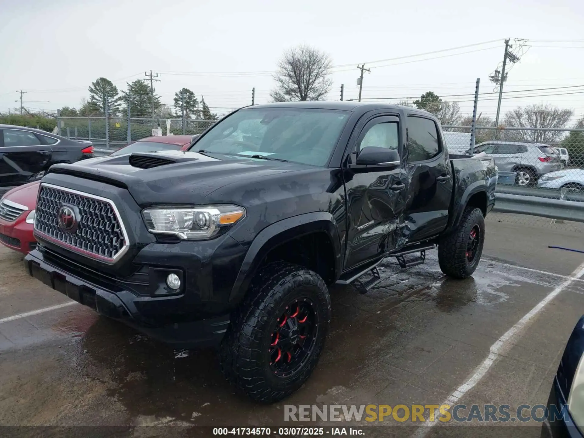 2 fotografías del automóvil dañado 3TMCZ5AN1KM247618 TOYOTA TACOMA 2019