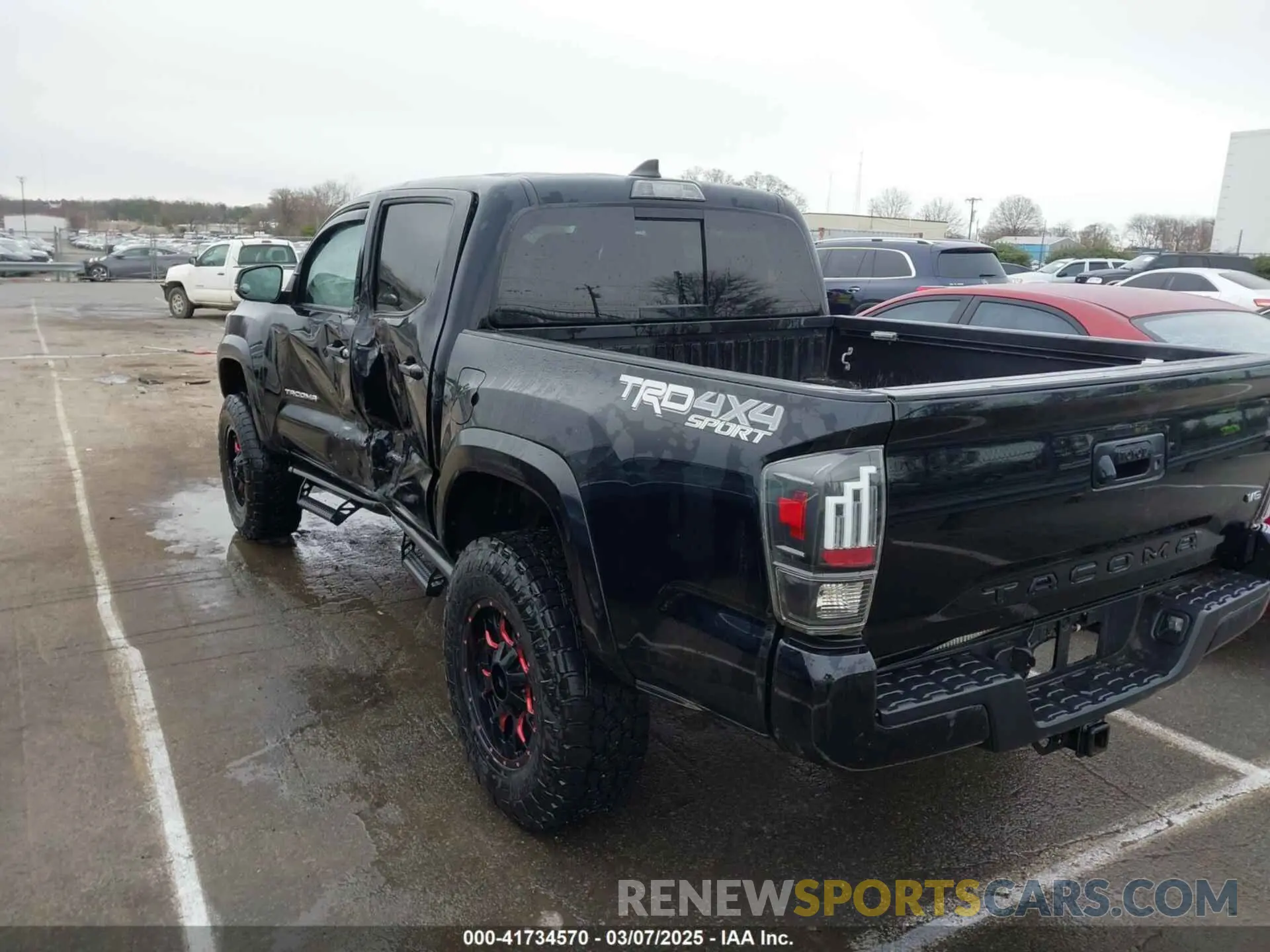 3 fotografías del automóvil dañado 3TMCZ5AN1KM247618 TOYOTA TACOMA 2019