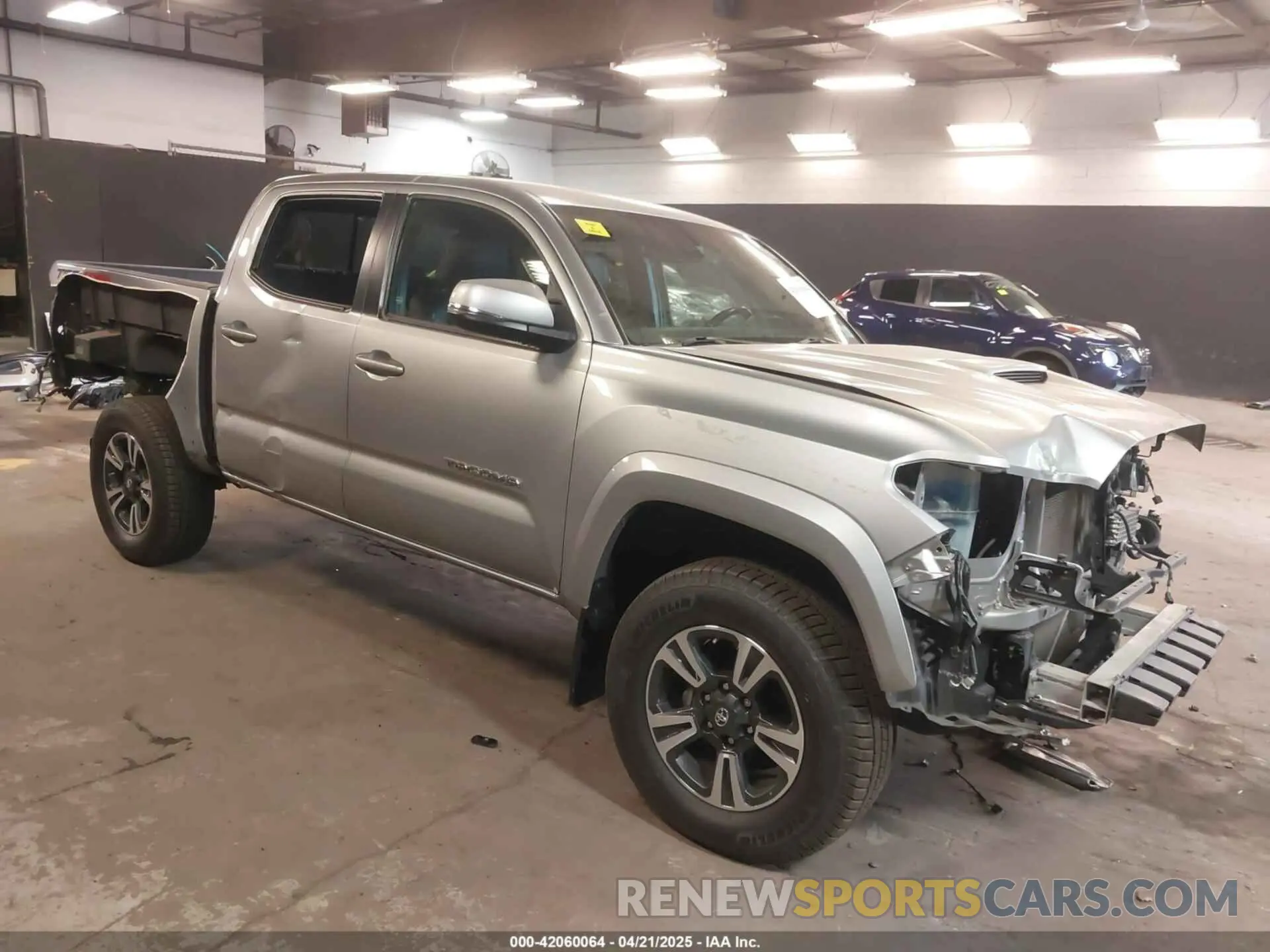 1 fotografías del automóvil dañado 3TMCZ5AN1KM256173 TOYOTA TACOMA 2019