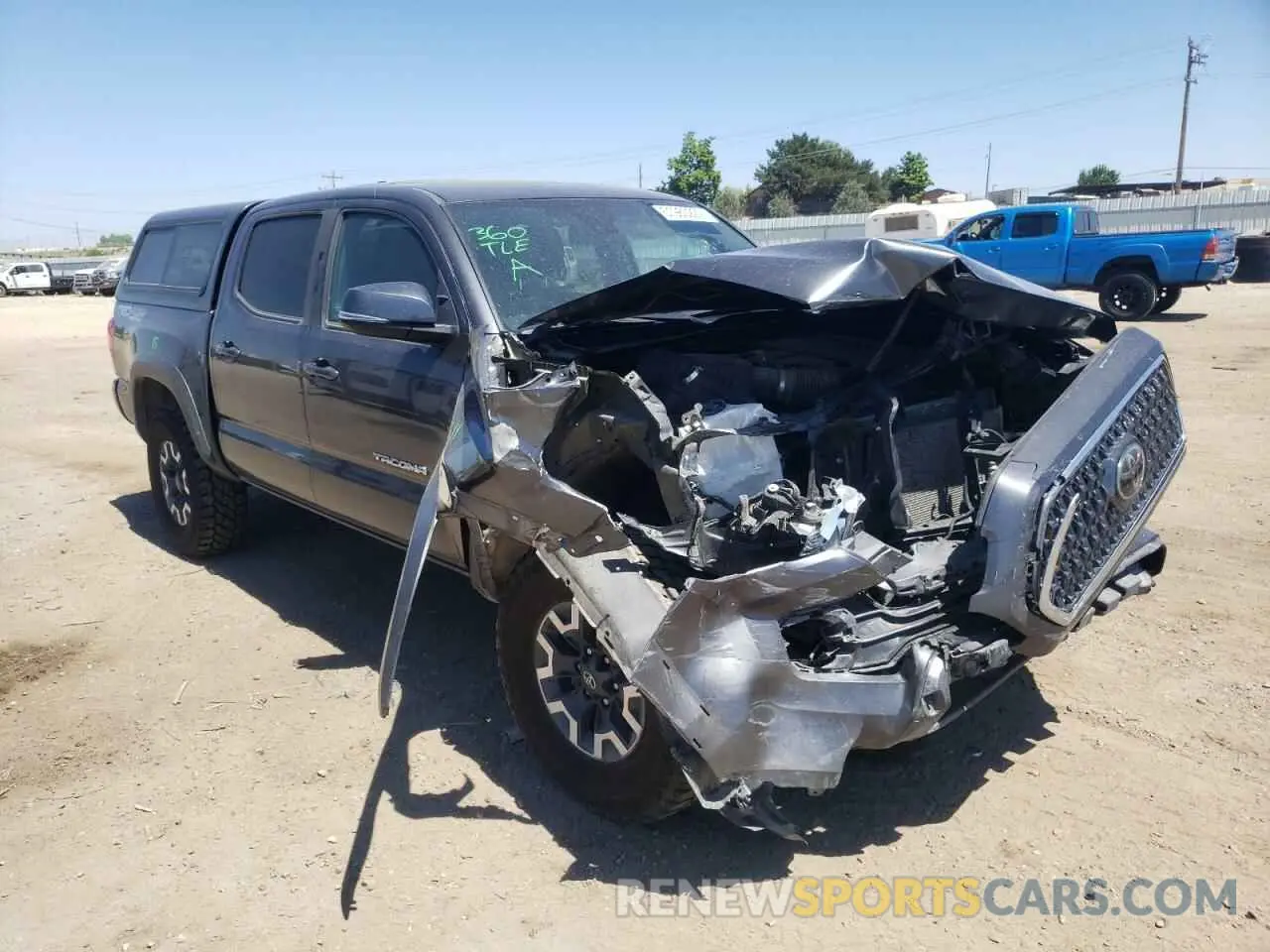 1 fotografías del automóvil dañado 3TMCZ5AN1KM259672 TOYOTA TACOMA 2019