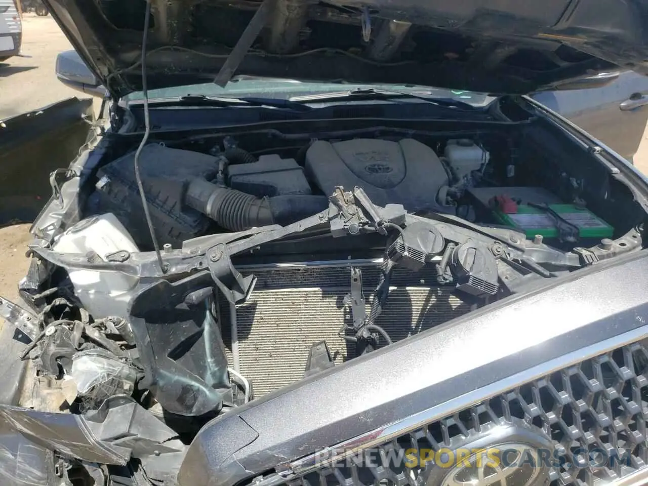 7 fotografías del automóvil dañado 3TMCZ5AN1KM259672 TOYOTA TACOMA 2019