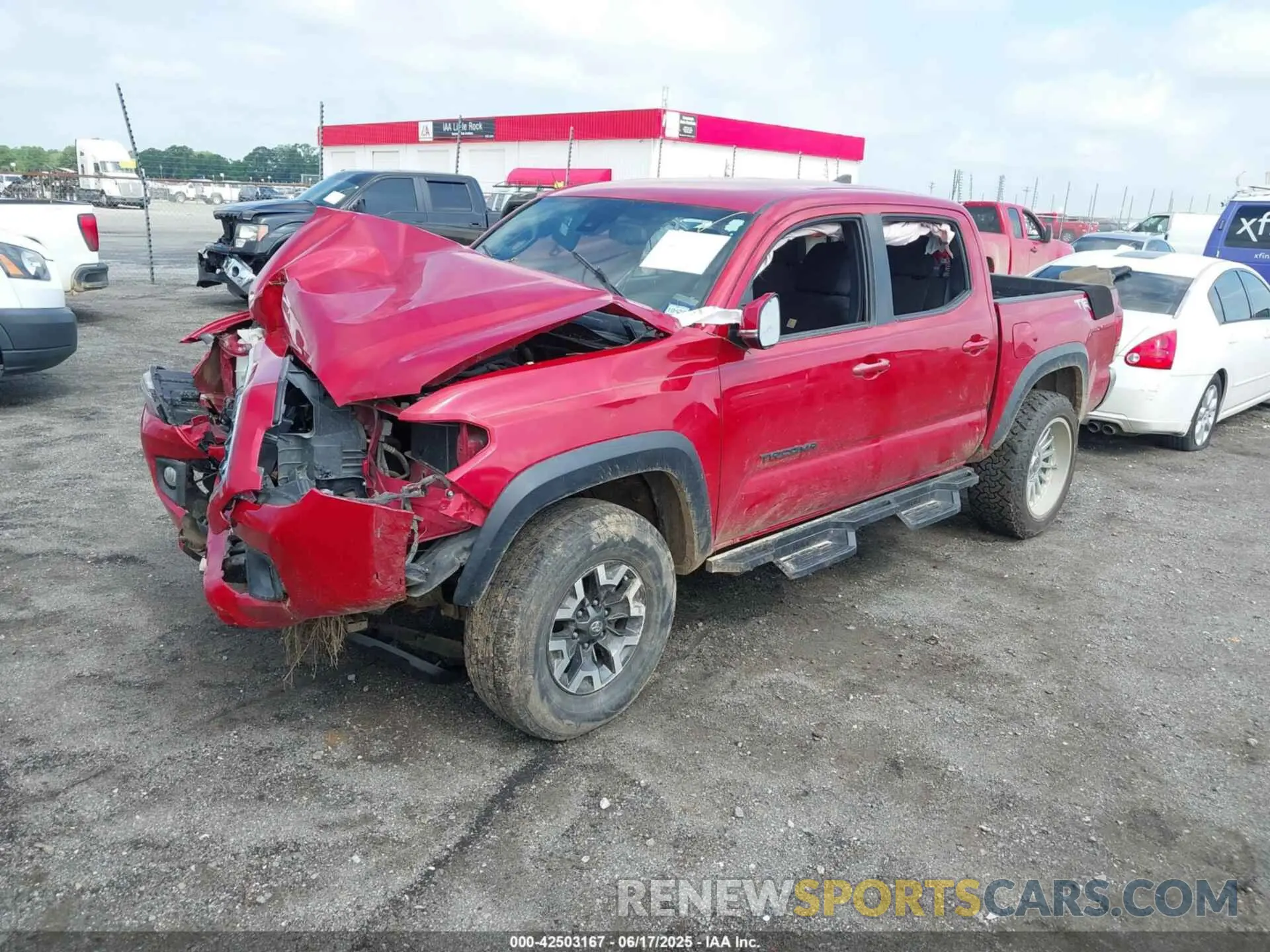 2 fotografías del automóvil dañado 3TMCZ5AN1KM260014 TOYOTA TACOMA 2019