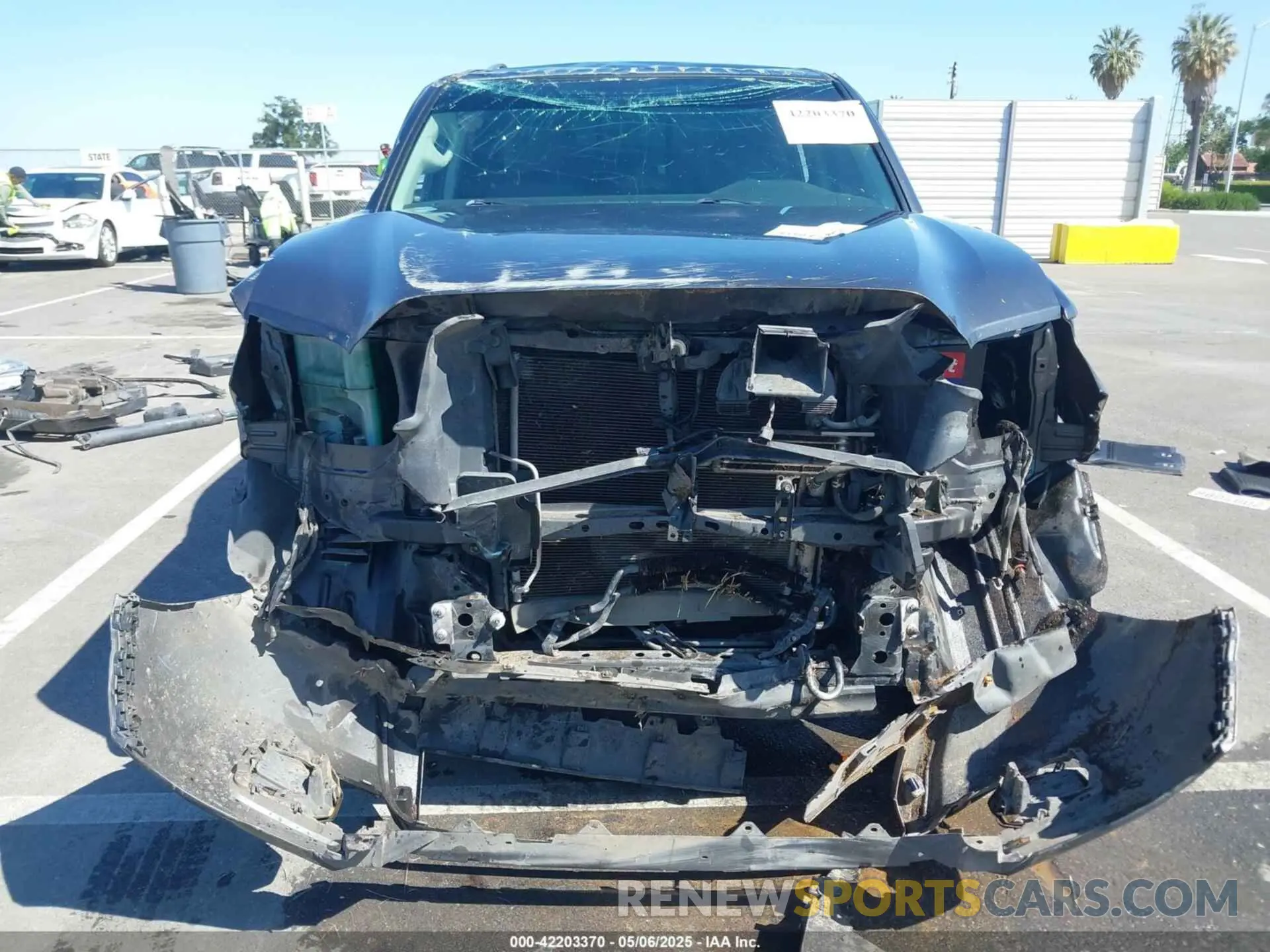 6 fotografías del automóvil dañado 3TMCZ5AN1KM272891 TOYOTA TACOMA 2019