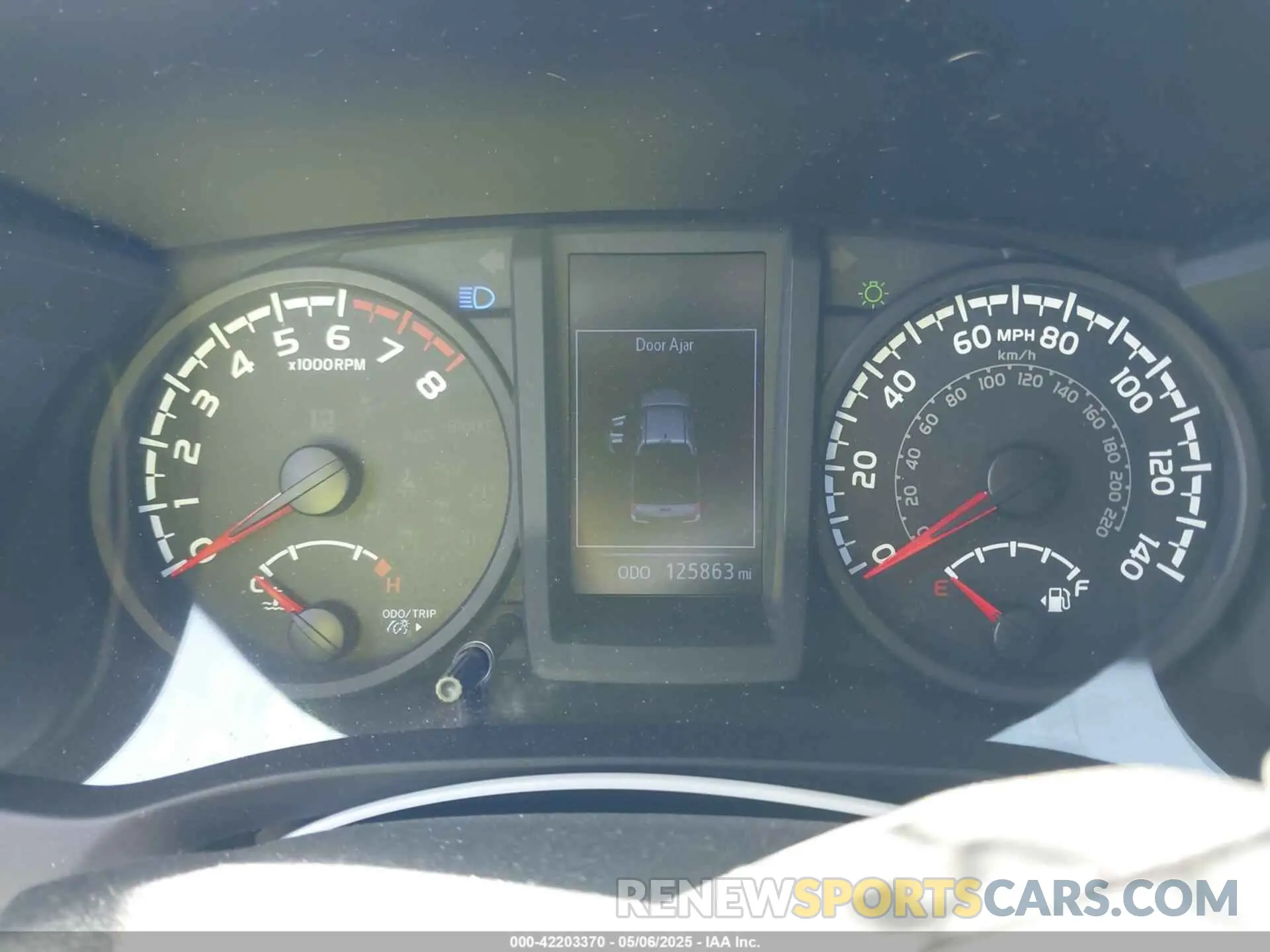 7 fotografías del automóvil dañado 3TMCZ5AN1KM272891 TOYOTA TACOMA 2019