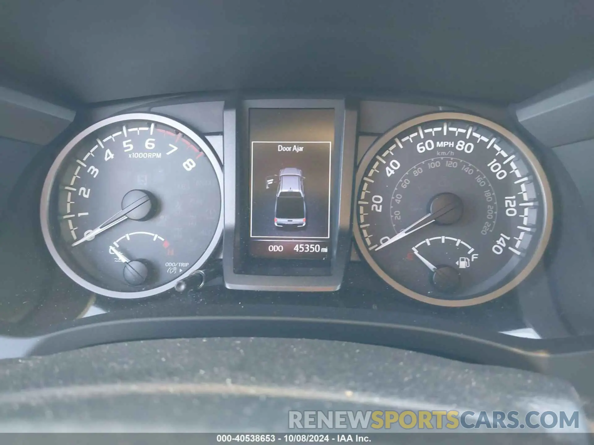 7 fotografías del automóvil dañado 3TMCZ5AN1KM274544 TOYOTA TACOMA 2019