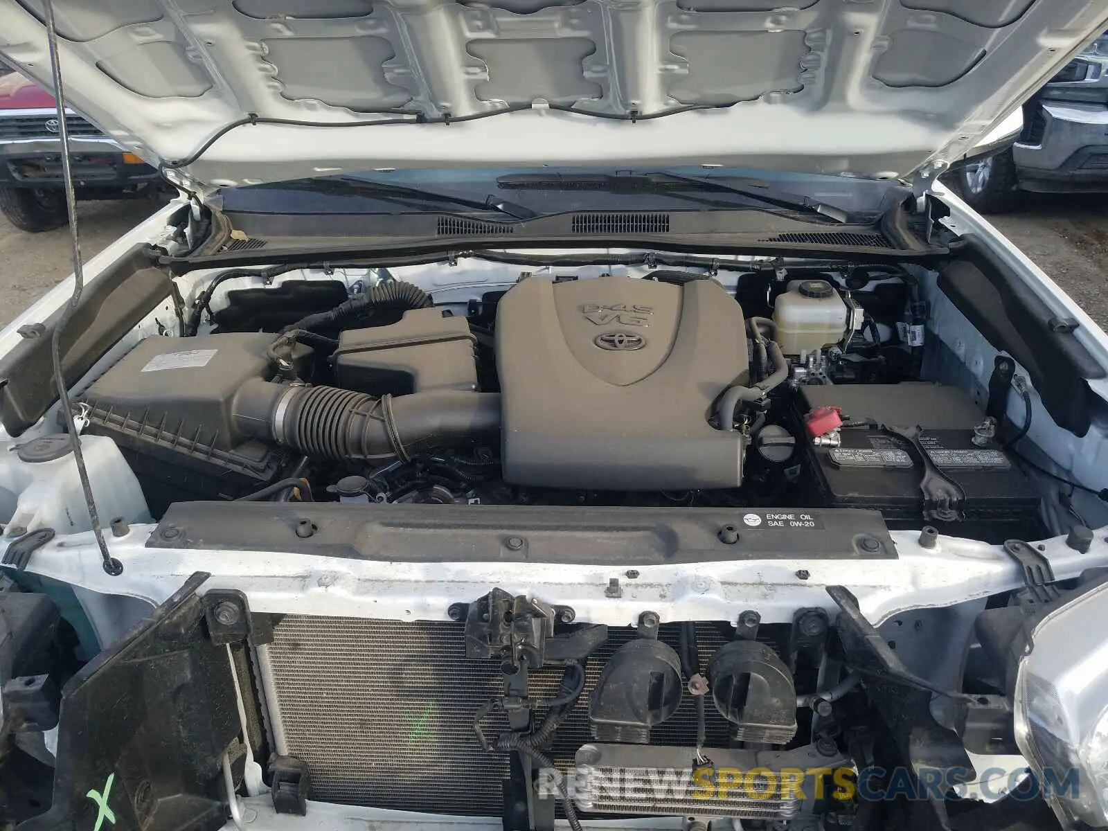 7 fotografías del automóvil dañado 3TMCZ5AN1KM276794 TOYOTA TACOMA 2019