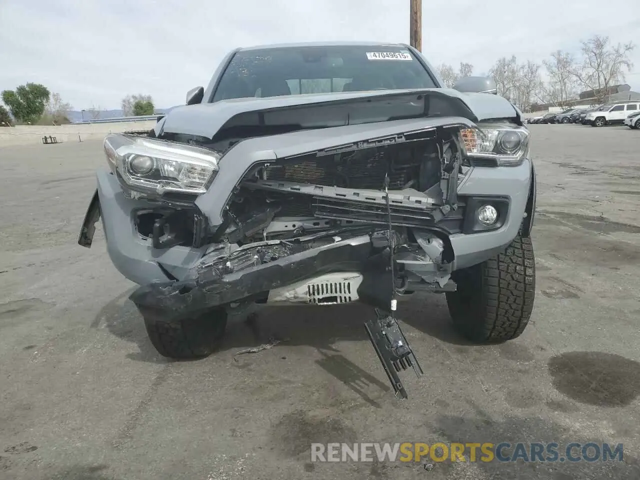 5 fotografías del automóvil dañado 3TMCZ5AN2KM192032 TOYOTA TACOMA 2019