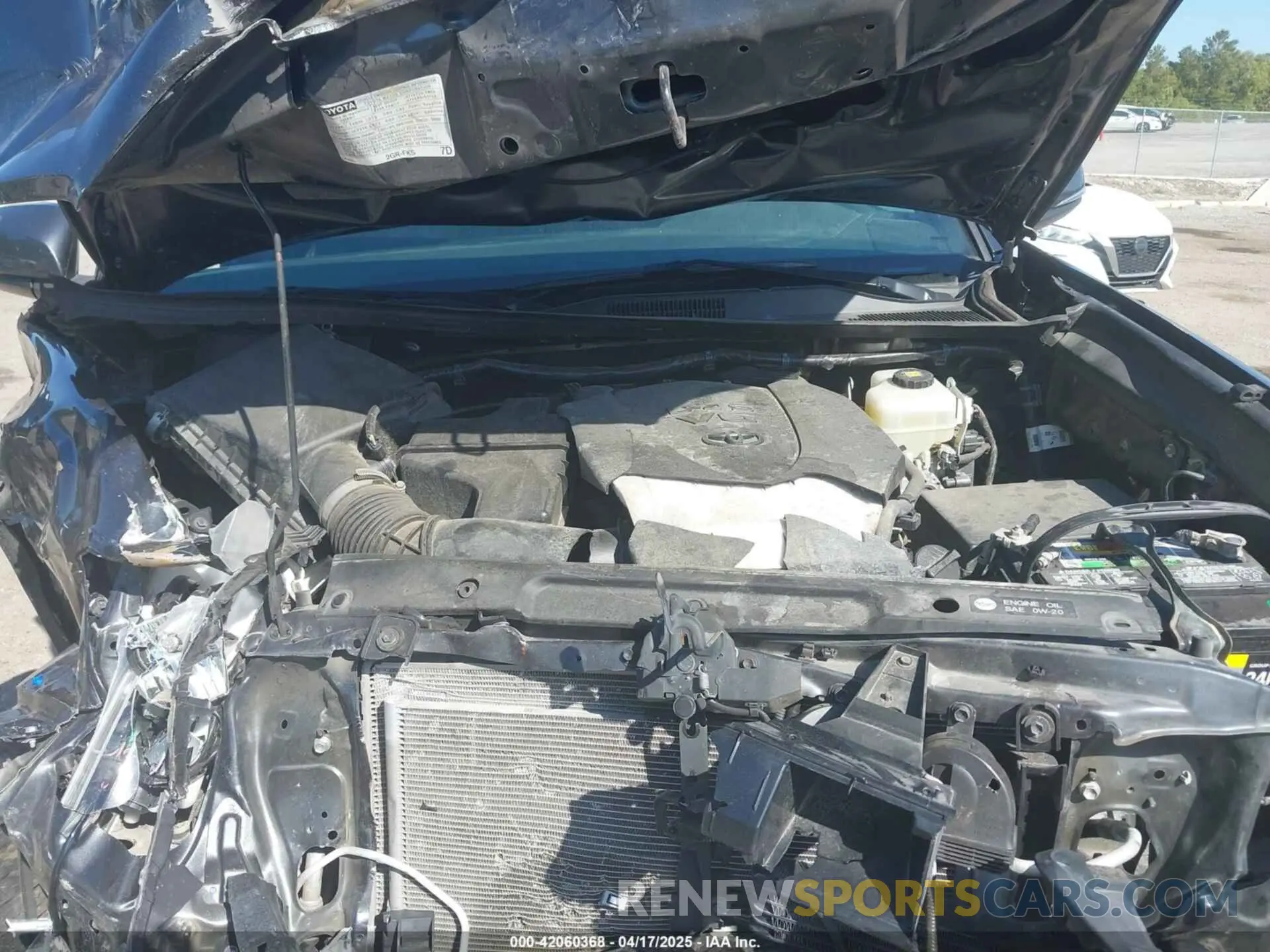 10 fotografías del automóvil dañado 3TMCZ5AN2KM192497 TOYOTA TACOMA 2019