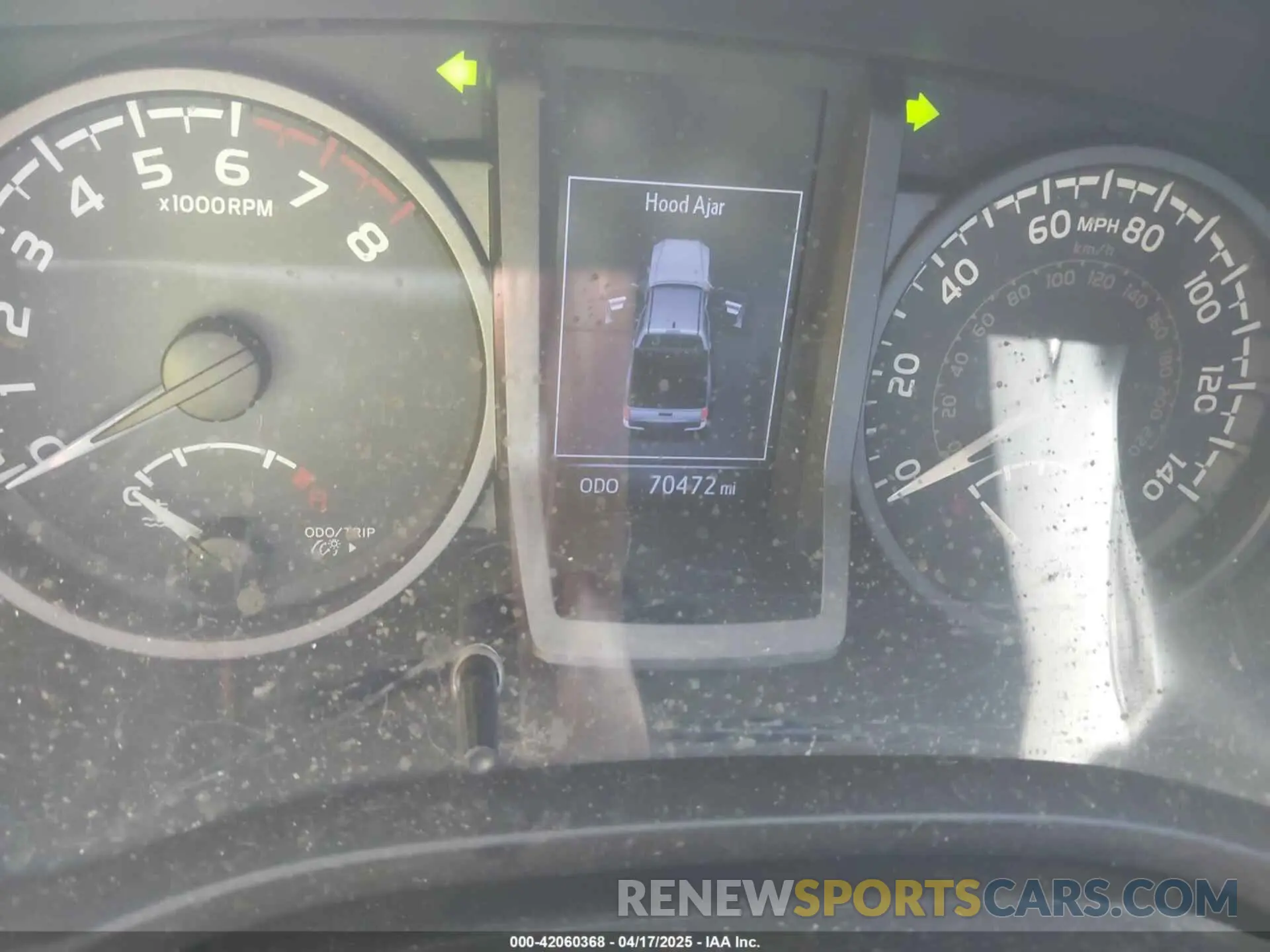 7 fotografías del automóvil dañado 3TMCZ5AN2KM192497 TOYOTA TACOMA 2019