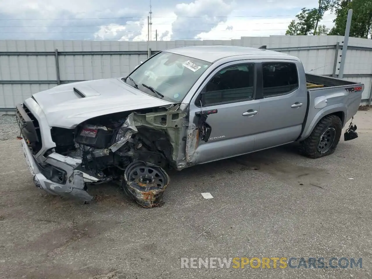 1 fotografías del automóvil dañado 3TMCZ5AN2KM193701 TOYOTA TACOMA 2019