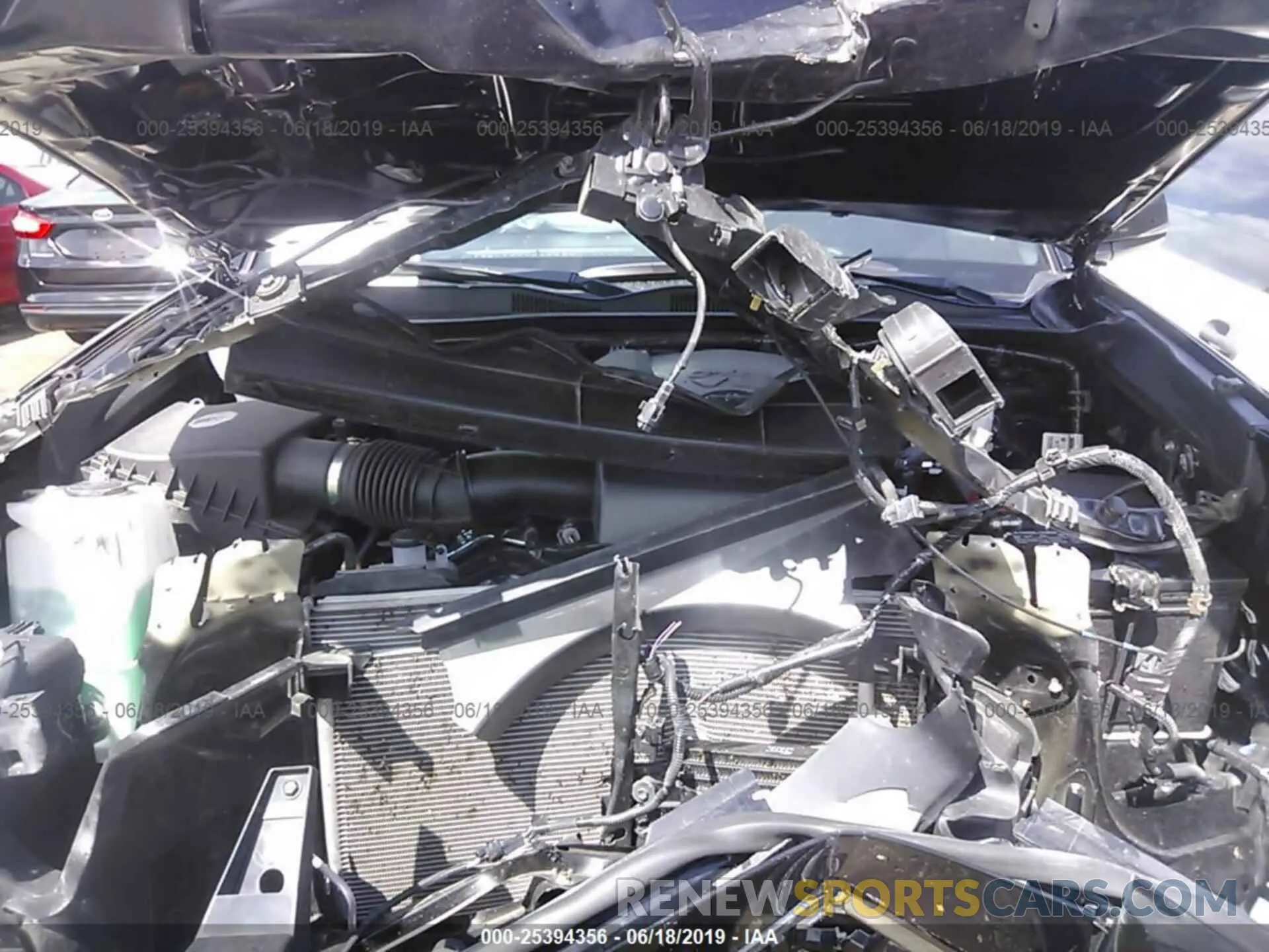 10 fotografías del automóvil dañado 3TMCZ5AN2KM201862 TOYOTA TACOMA 2019