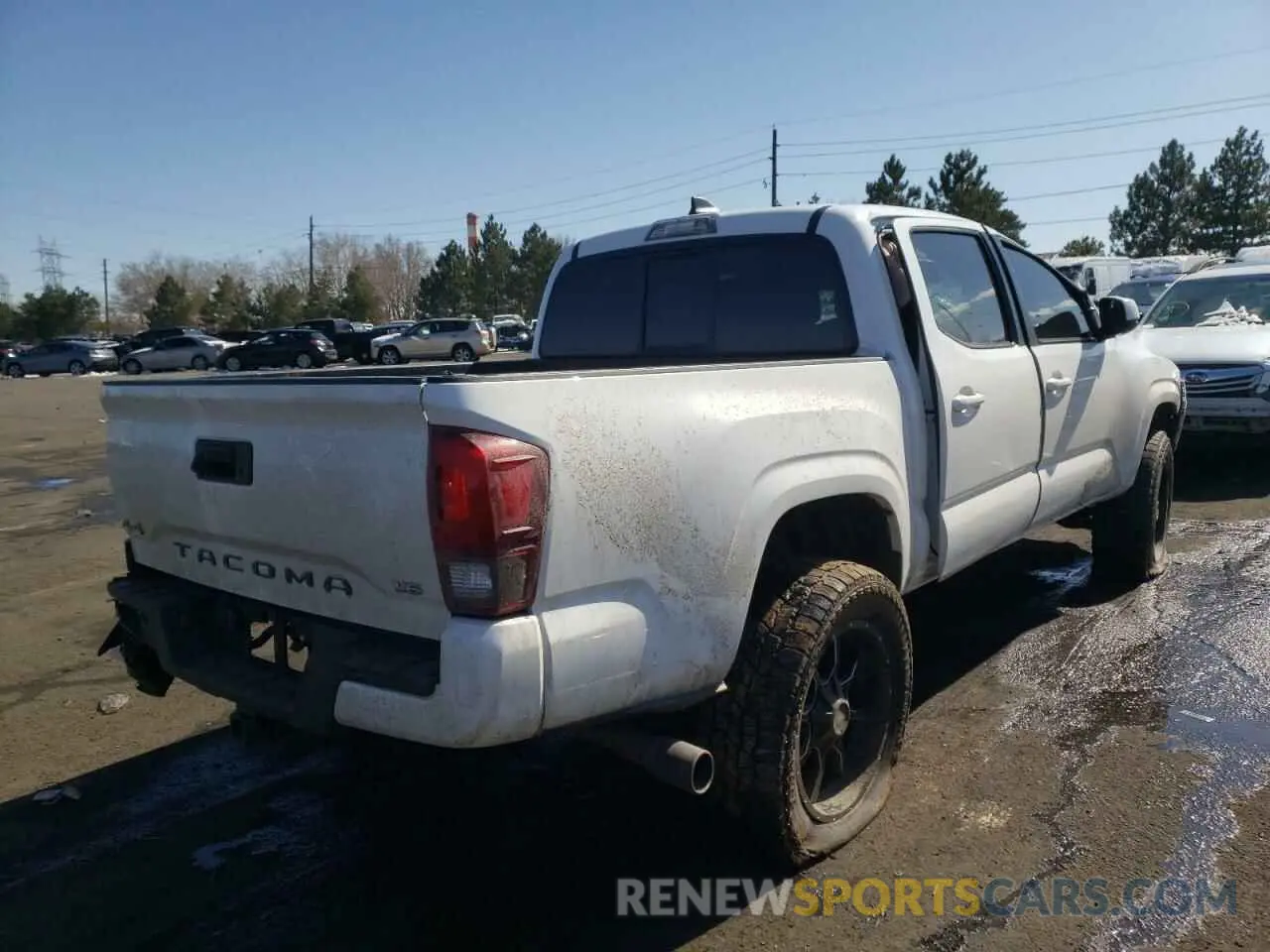 4 fotografías del automóvil dañado 3TMCZ5AN2KM214336 TOYOTA TACOMA 2019