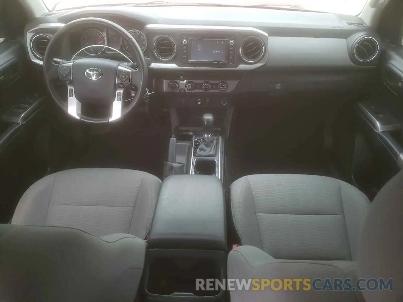 8 fotografías del automóvil dañado 3TMCZ5AN2KM217172 TOYOTA TACOMA 2019