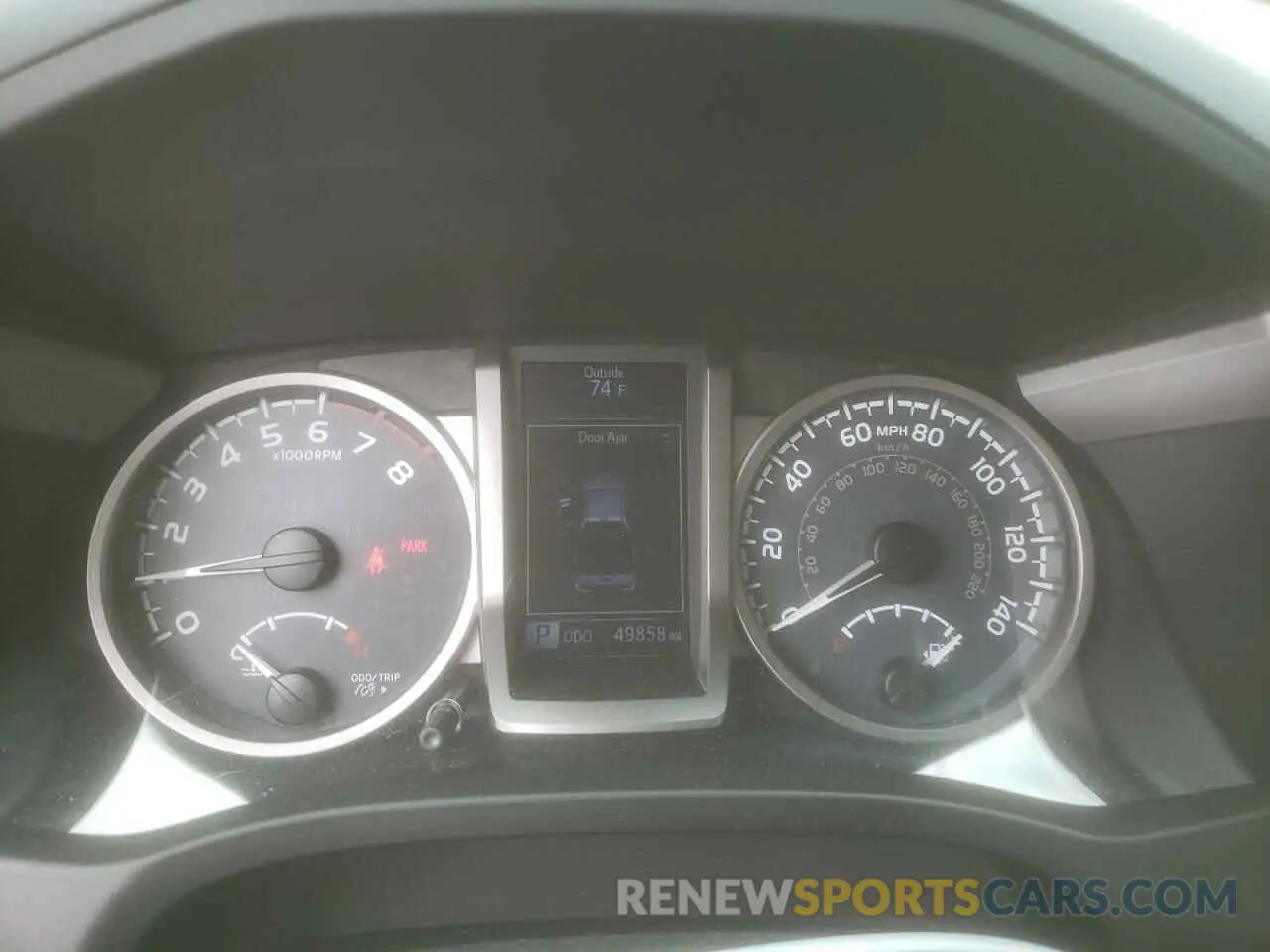 9 fotografías del automóvil dañado 3TMCZ5AN2KM217172 TOYOTA TACOMA 2019