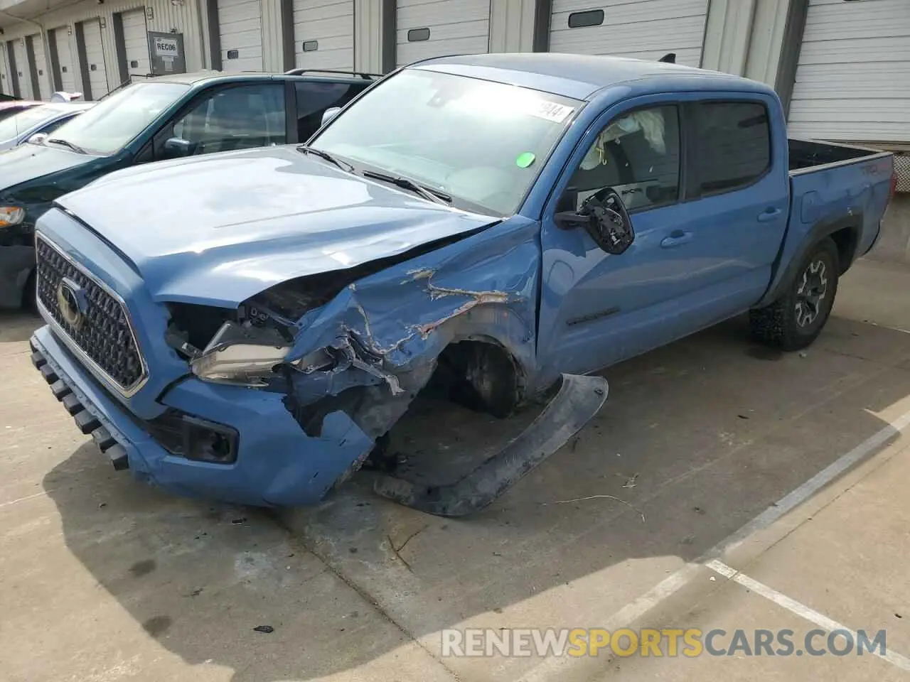 1 fotografías del automóvil dañado 3TMCZ5AN2KM225823 TOYOTA TACOMA 2019