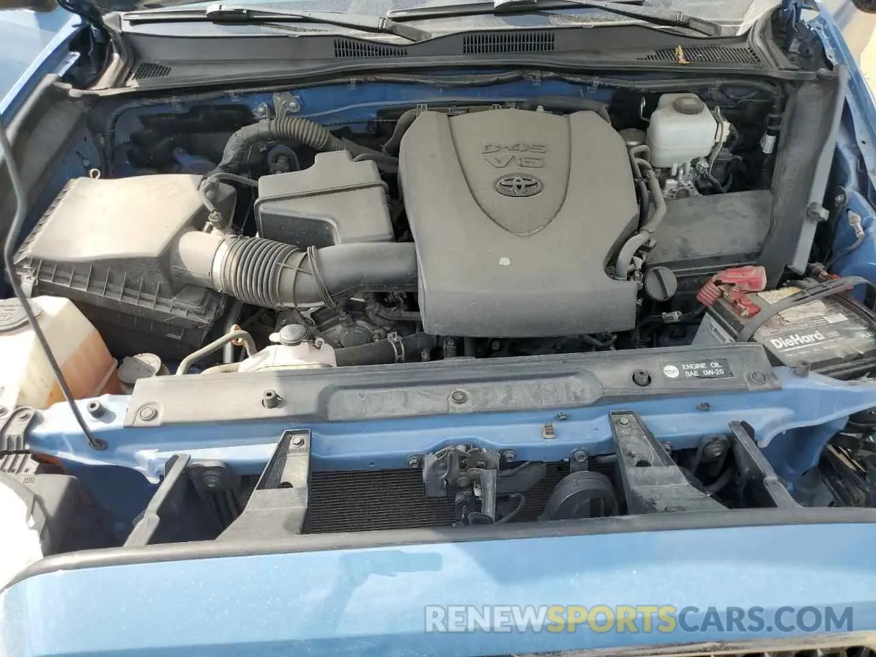 11 fotografías del automóvil dañado 3TMCZ5AN2KM225823 TOYOTA TACOMA 2019