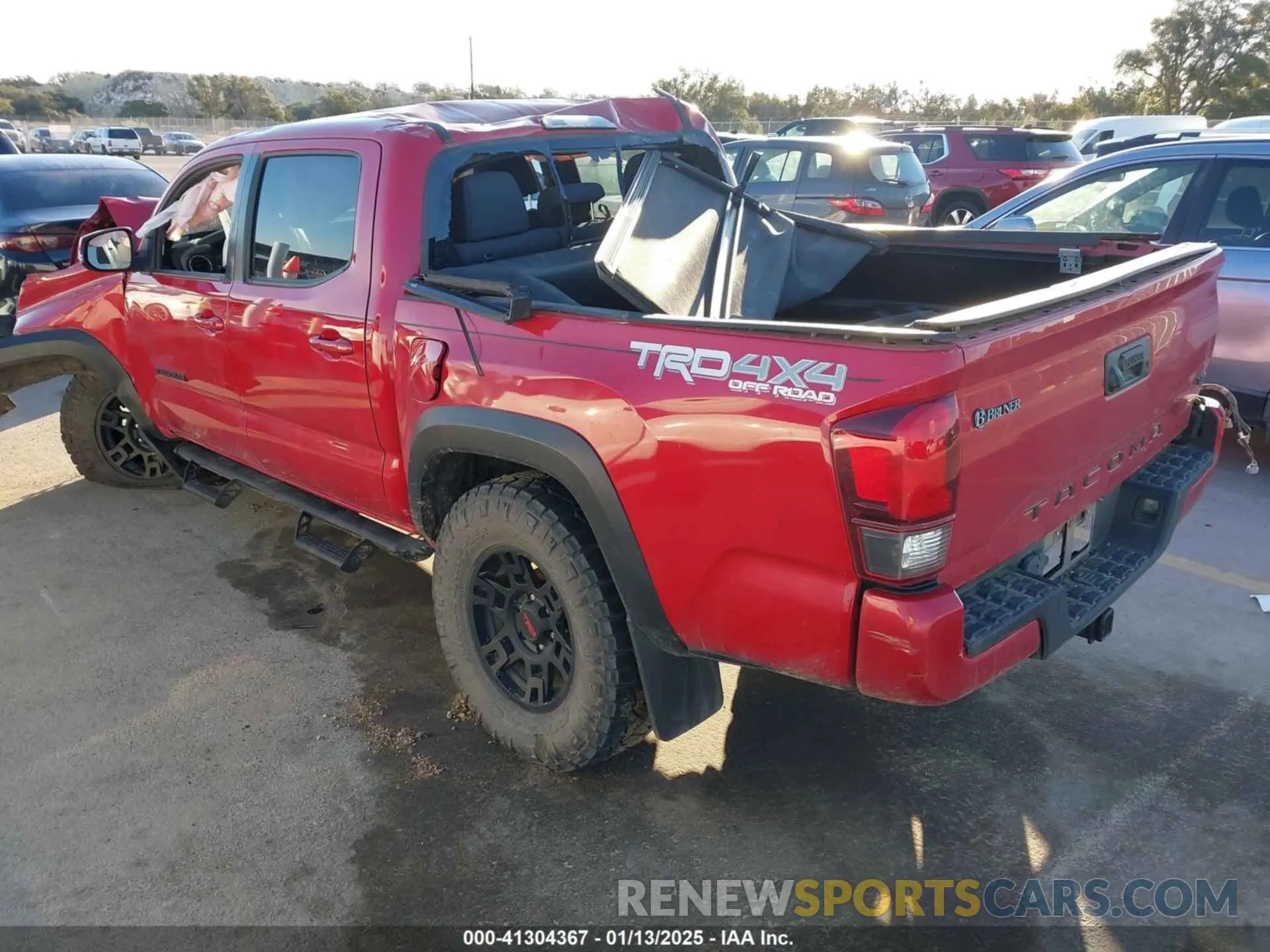 3 fotografías del automóvil dañado 3TMCZ5AN2KM231072 TOYOTA TACOMA 2019