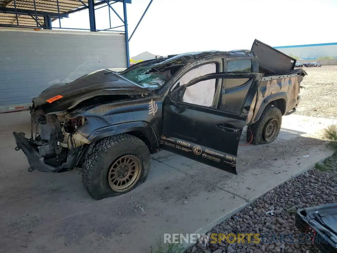 1 fotografías del automóvil dañado 3TMCZ5AN2KM233159 TOYOTA TACOMA 2019