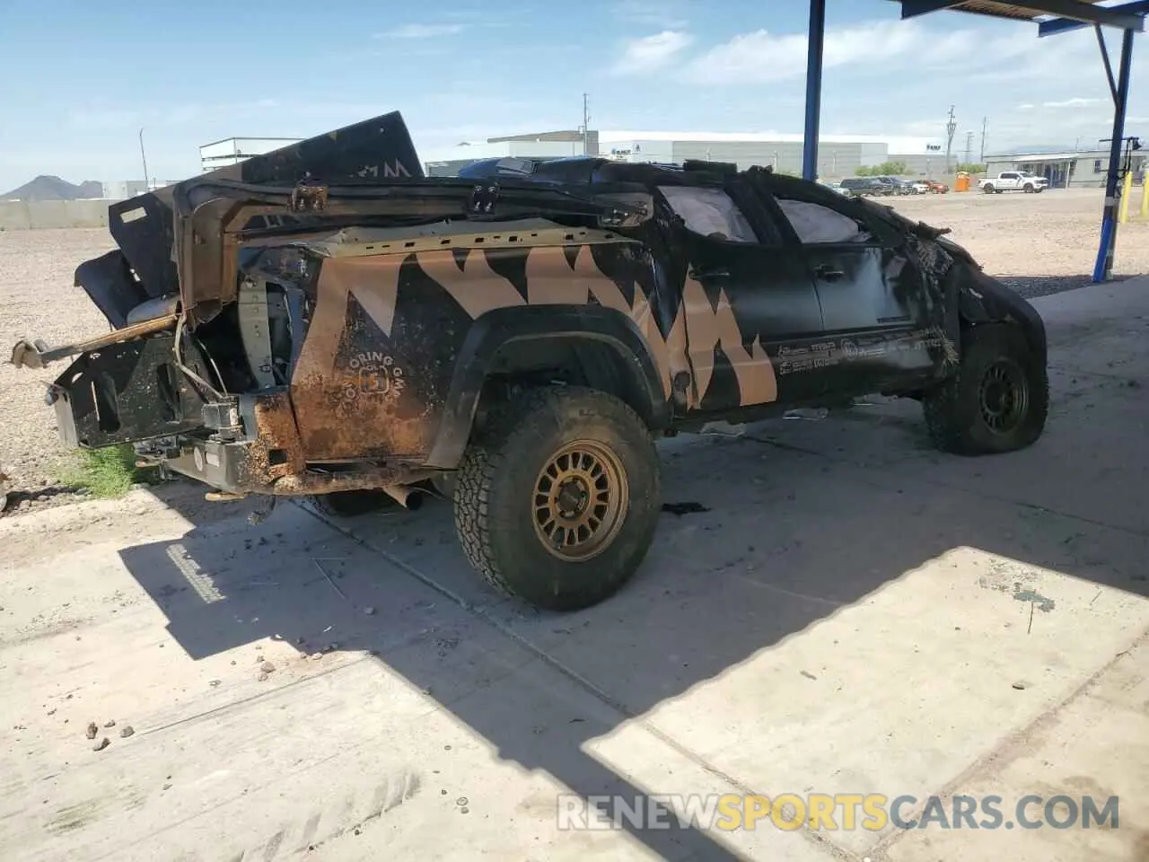 3 fotografías del automóvil dañado 3TMCZ5AN2KM233159 TOYOTA TACOMA 2019