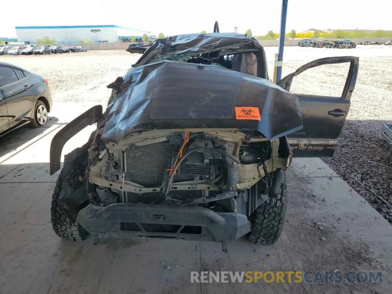 5 fotografías del automóvil dañado 3TMCZ5AN2KM233159 TOYOTA TACOMA 2019