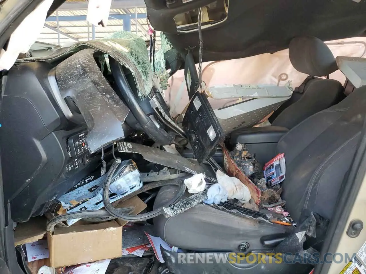 7 fotografías del automóvil dañado 3TMCZ5AN2KM233159 TOYOTA TACOMA 2019