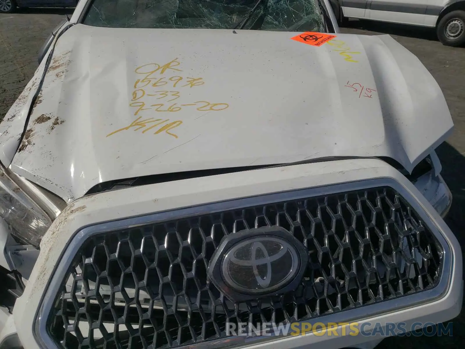 7 fotografías del automóvil dañado 3TMCZ5AN2KM239642 TOYOTA TACOMA 2019
