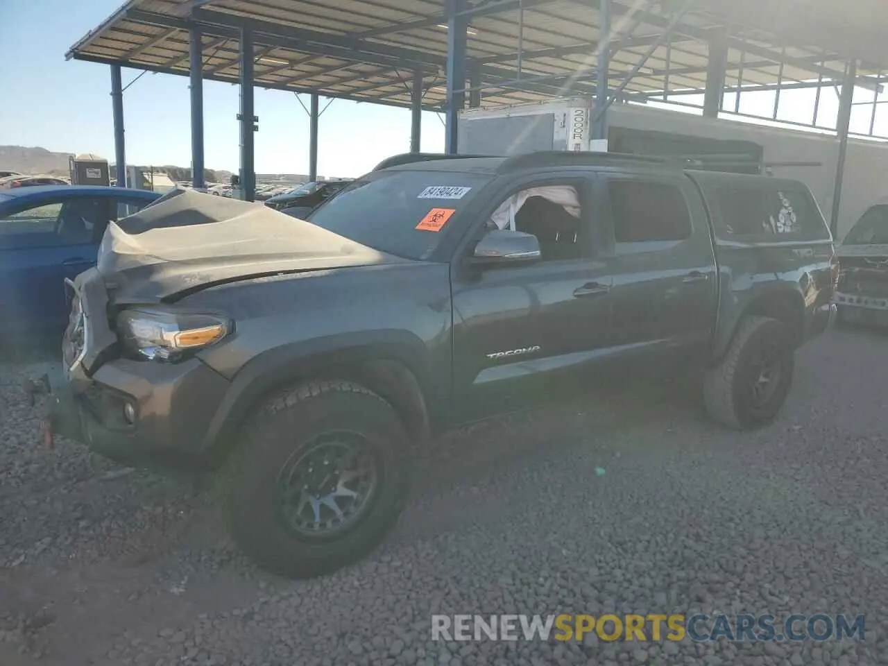 1 fotografías del automóvil dañado 3TMCZ5AN2KM255453 TOYOTA TACOMA 2019