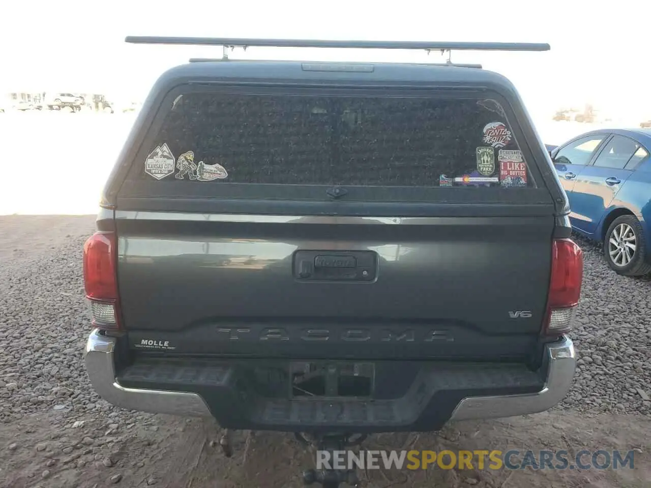 6 fotografías del automóvil dañado 3TMCZ5AN2KM255453 TOYOTA TACOMA 2019
