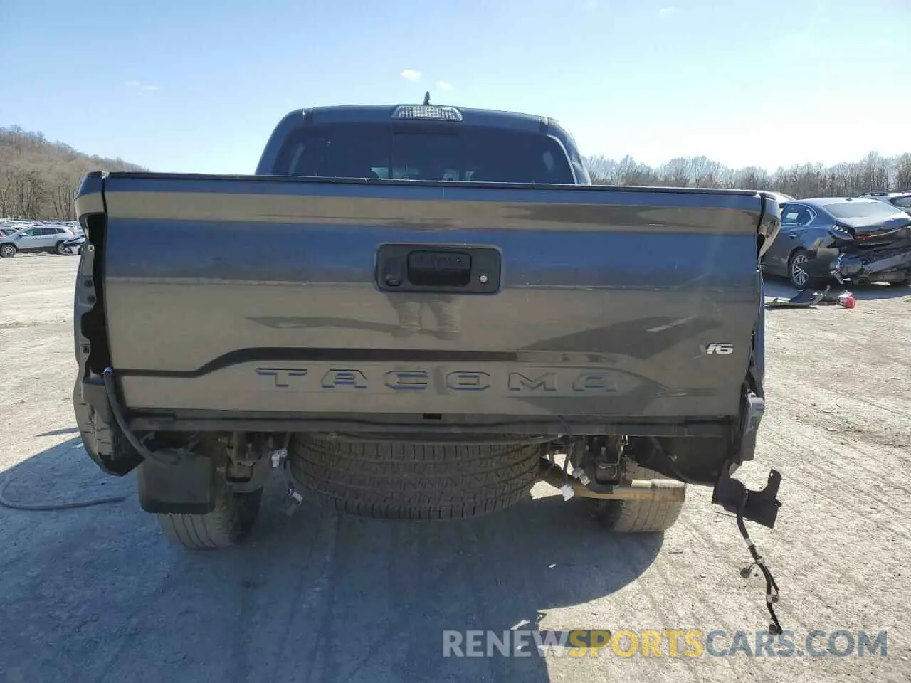 6 fotografías del automóvil dañado 3TMCZ5AN2KM283656 TOYOTA TACOMA 2019