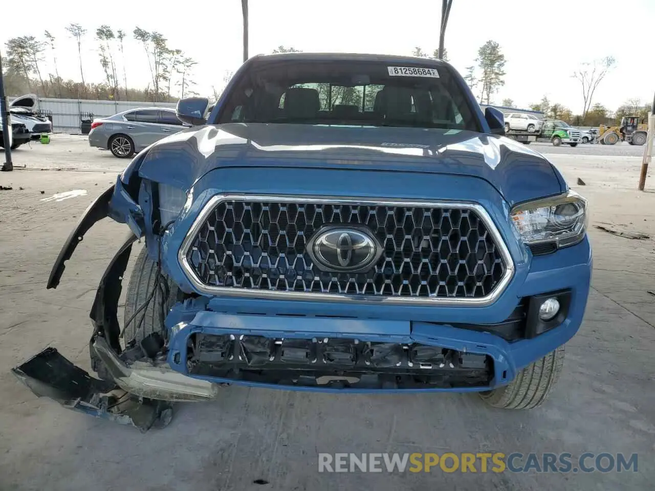 5 fotografías del automóvil dañado 3TMCZ5AN3KM190466 TOYOTA TACOMA 2019