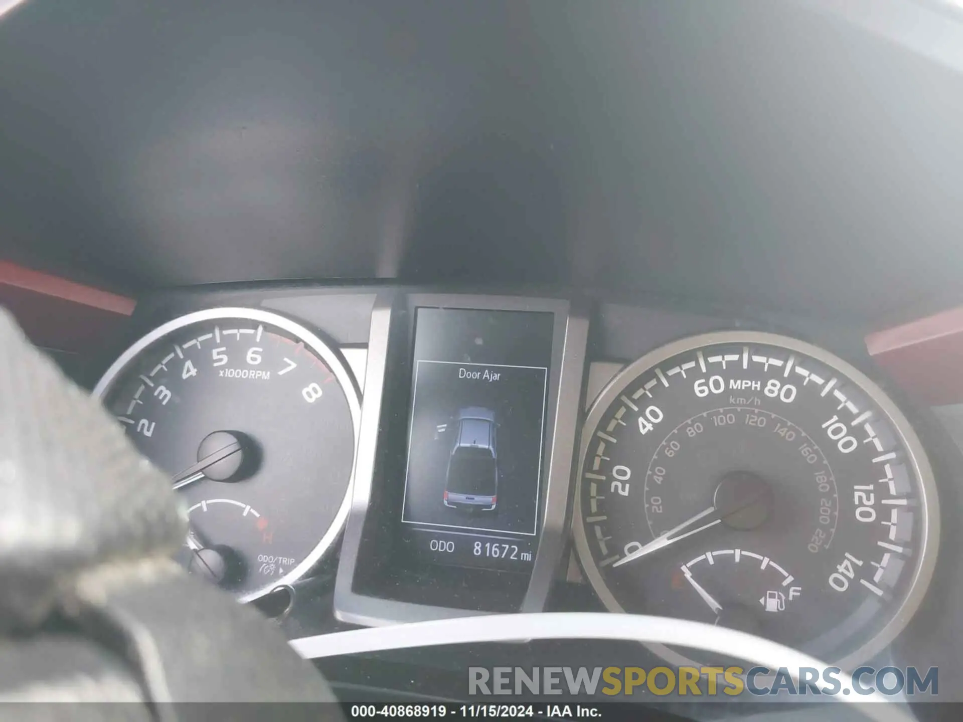 15 fotografías del automóvil dañado 3TMCZ5AN3KM198213 TOYOTA TACOMA 2019