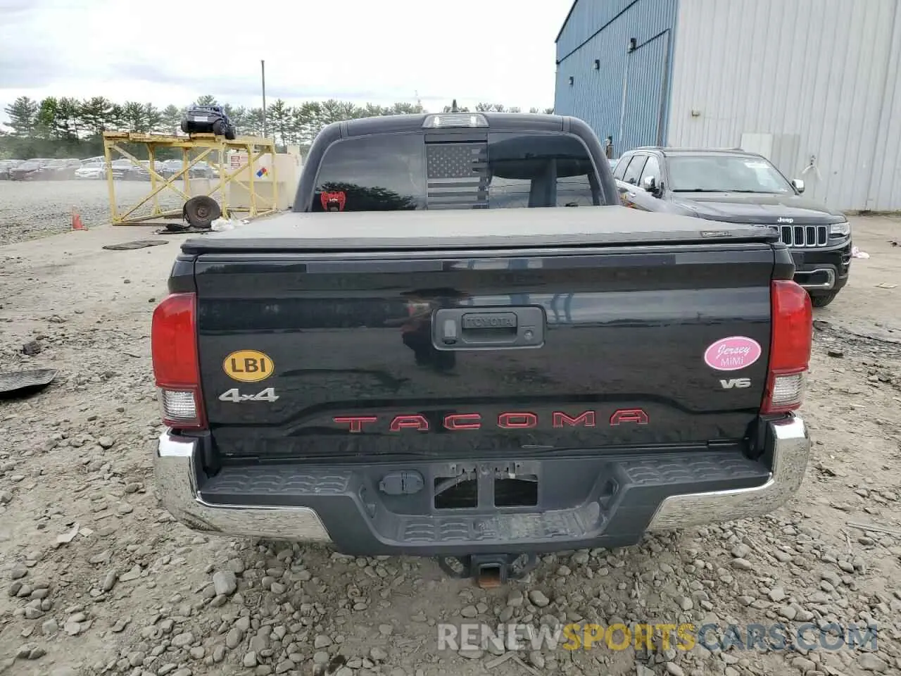 6 fotografías del automóvil dañado 3TMCZ5AN3KM203913 TOYOTA TACOMA 2019