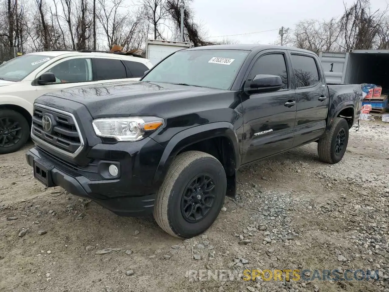 1 fotografías del automóvil dañado 3TMCZ5AN3KM224793 TOYOTA TACOMA 2019