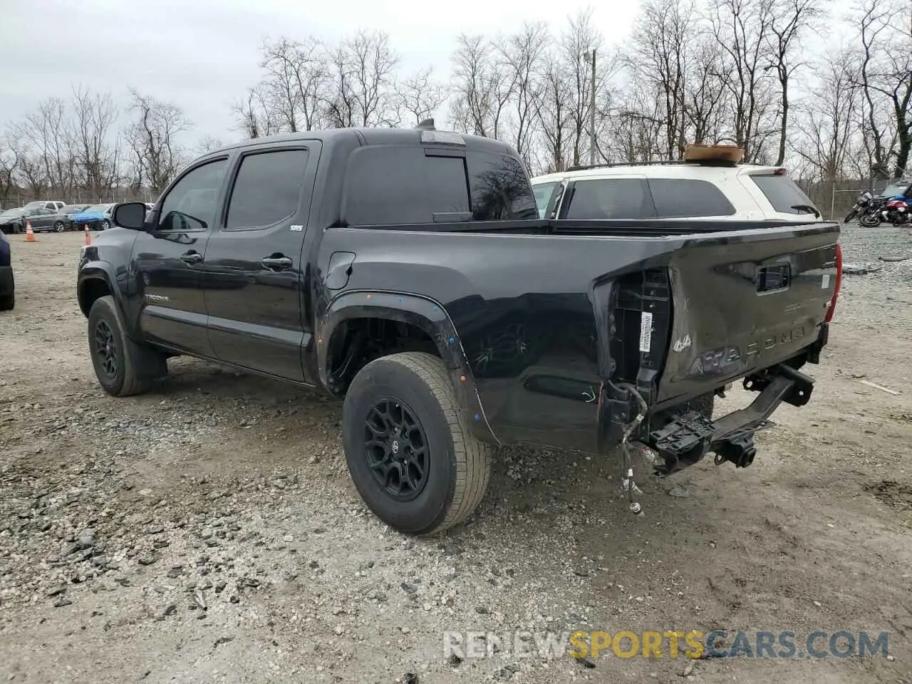 2 fotografías del automóvil dañado 3TMCZ5AN3KM224793 TOYOTA TACOMA 2019