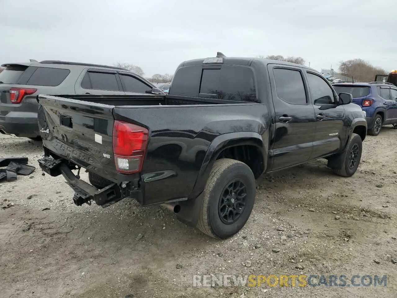 3 fotografías del automóvil dañado 3TMCZ5AN3KM224793 TOYOTA TACOMA 2019