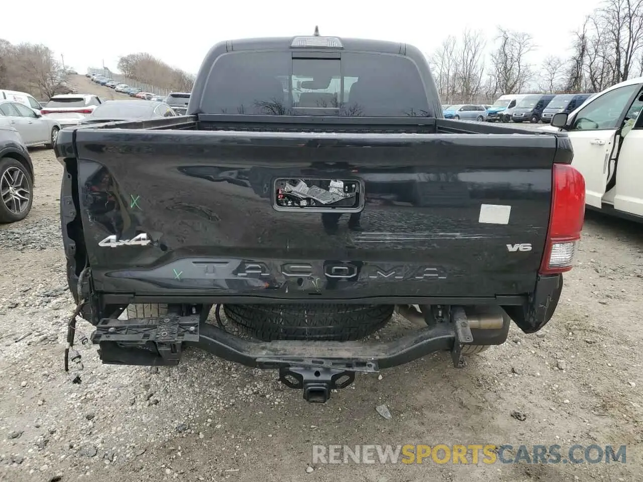 6 fotografías del automóvil dañado 3TMCZ5AN3KM224793 TOYOTA TACOMA 2019