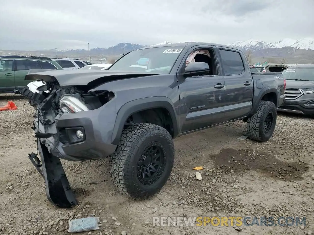 1 fotografías del automóvil dañado 3TMCZ5AN3KM225233 TOYOTA TACOMA 2019
