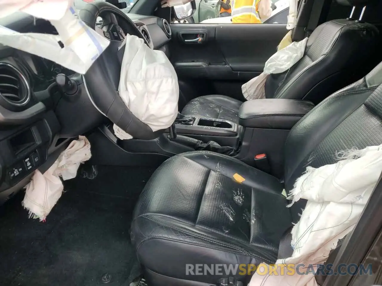 7 fotografías del automóvil dañado 3TMCZ5AN3KM225233 TOYOTA TACOMA 2019