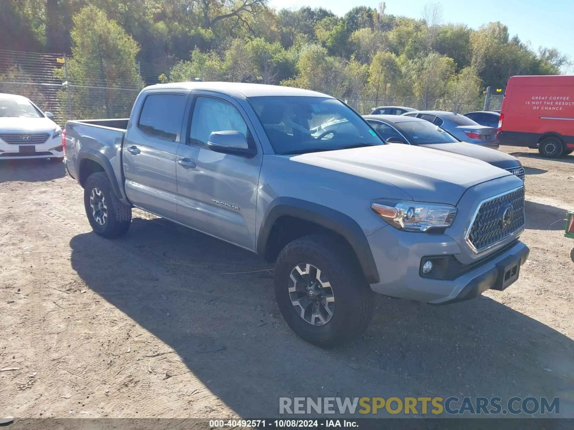 1 fotografías del automóvil dañado 3TMCZ5AN3KM232313 TOYOTA TACOMA 2019