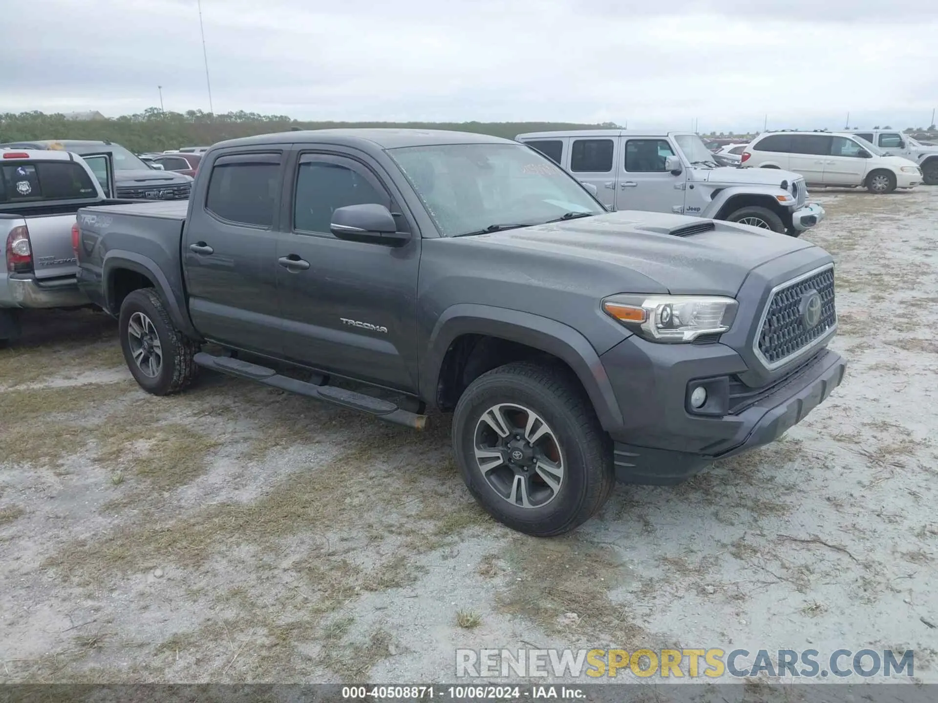 1 fotografías del automóvil dañado 3TMCZ5AN3KM233140 TOYOTA TACOMA 2019