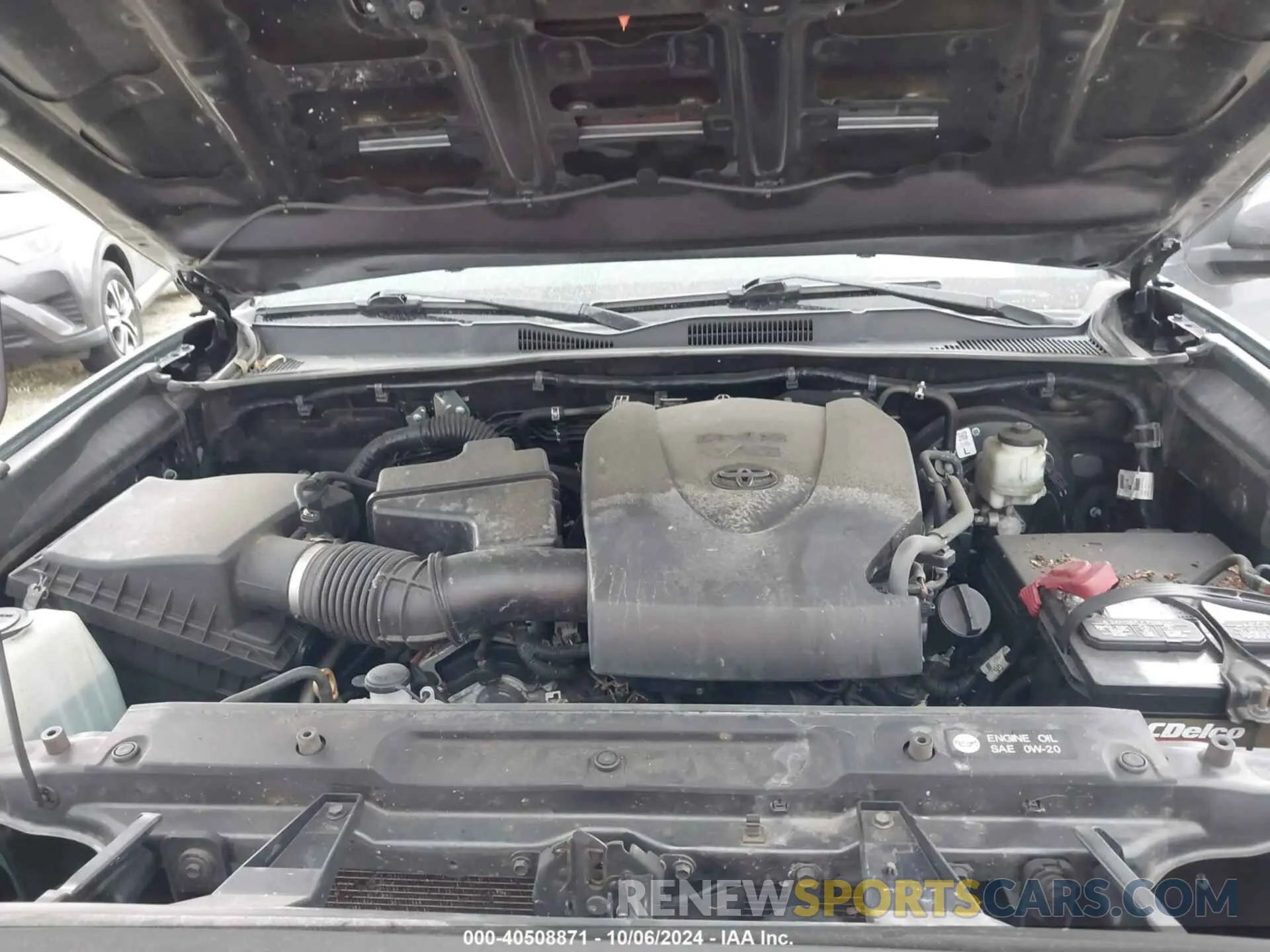 10 fotografías del automóvil dañado 3TMCZ5AN3KM233140 TOYOTA TACOMA 2019