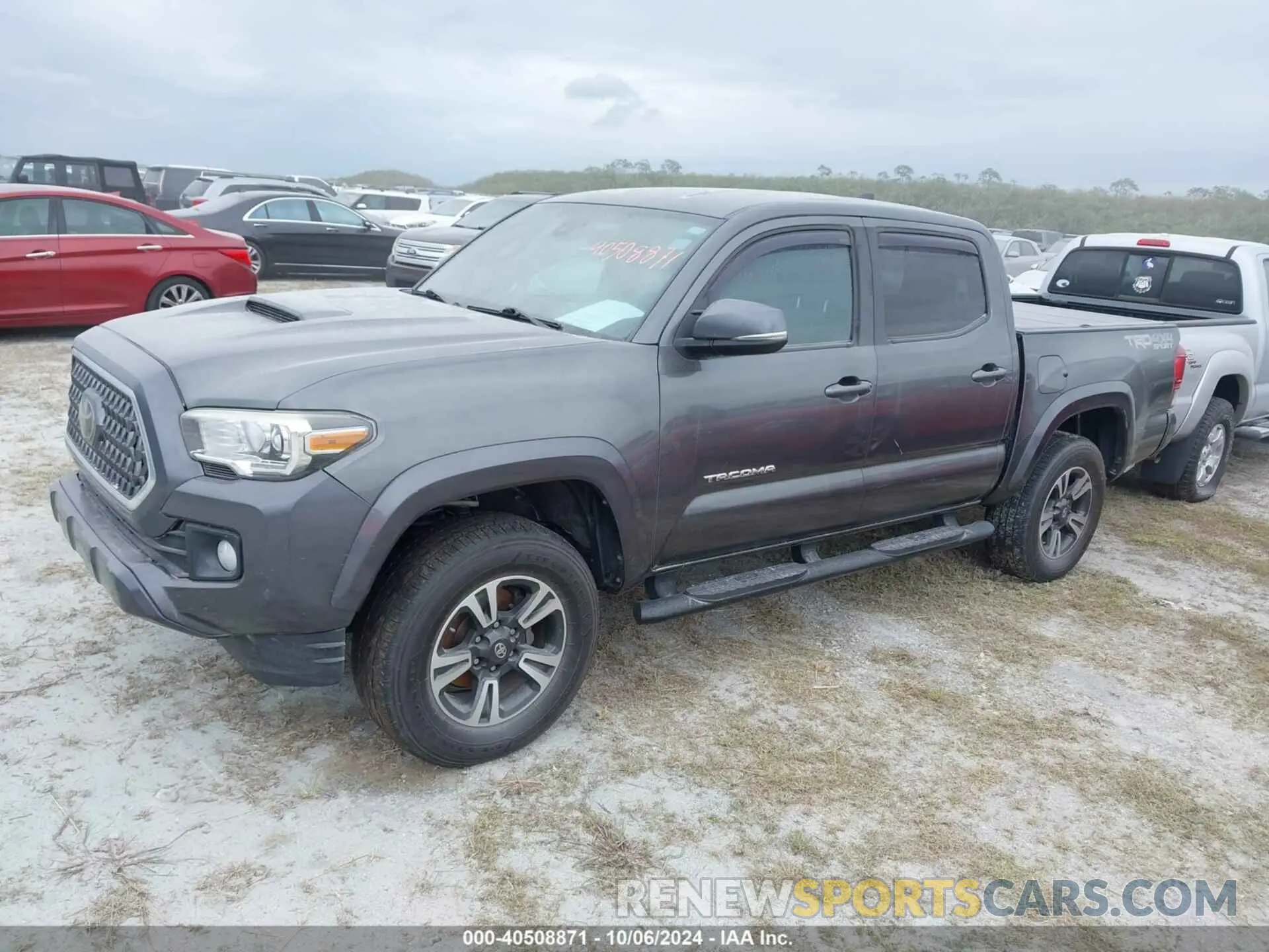 2 fotografías del automóvil dañado 3TMCZ5AN3KM233140 TOYOTA TACOMA 2019