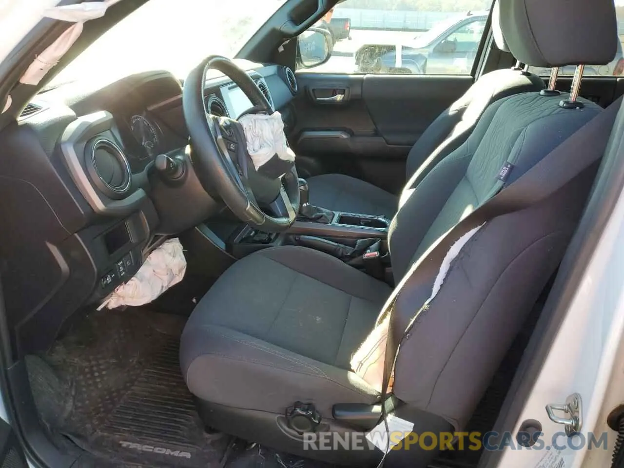 7 fotografías del automóvil dañado 3TMCZ5AN3KM285772 TOYOTA TACOMA 2019