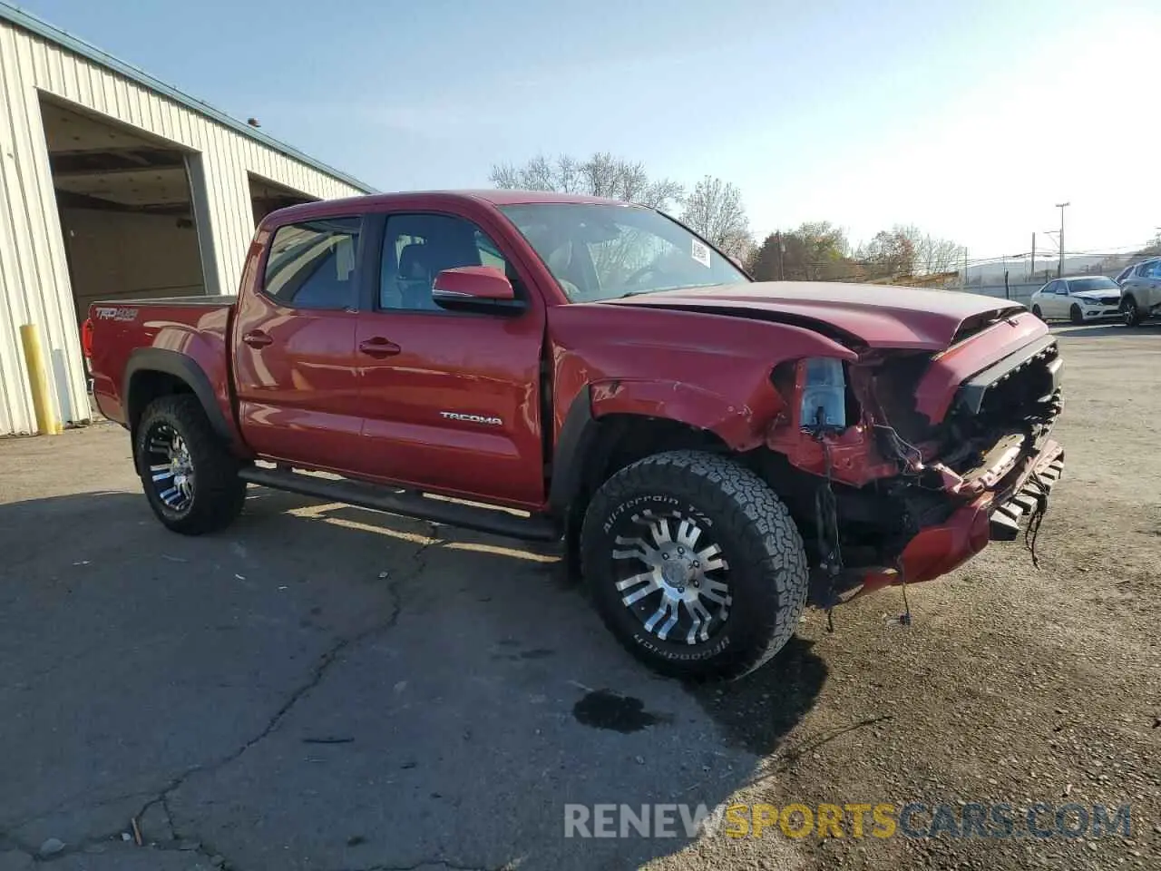 4 fotografías del automóvil dañado 3TMCZ5AN4KM221823 TOYOTA TACOMA 2019