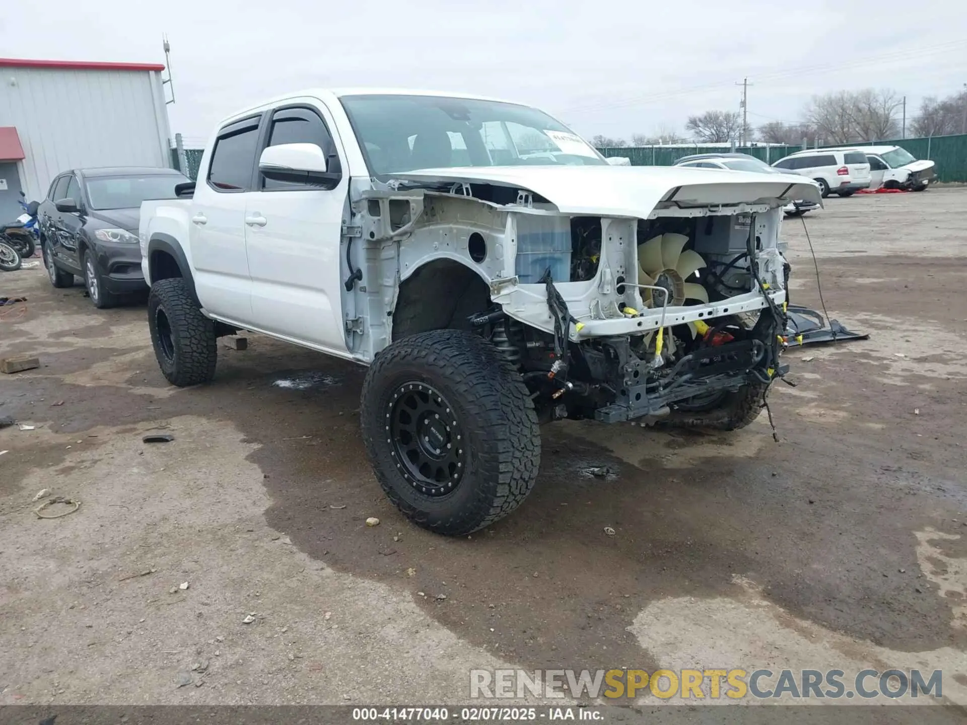 1 fotografías del automóvil dañado 3TMCZ5AN4KM244003 TOYOTA TACOMA 2019
