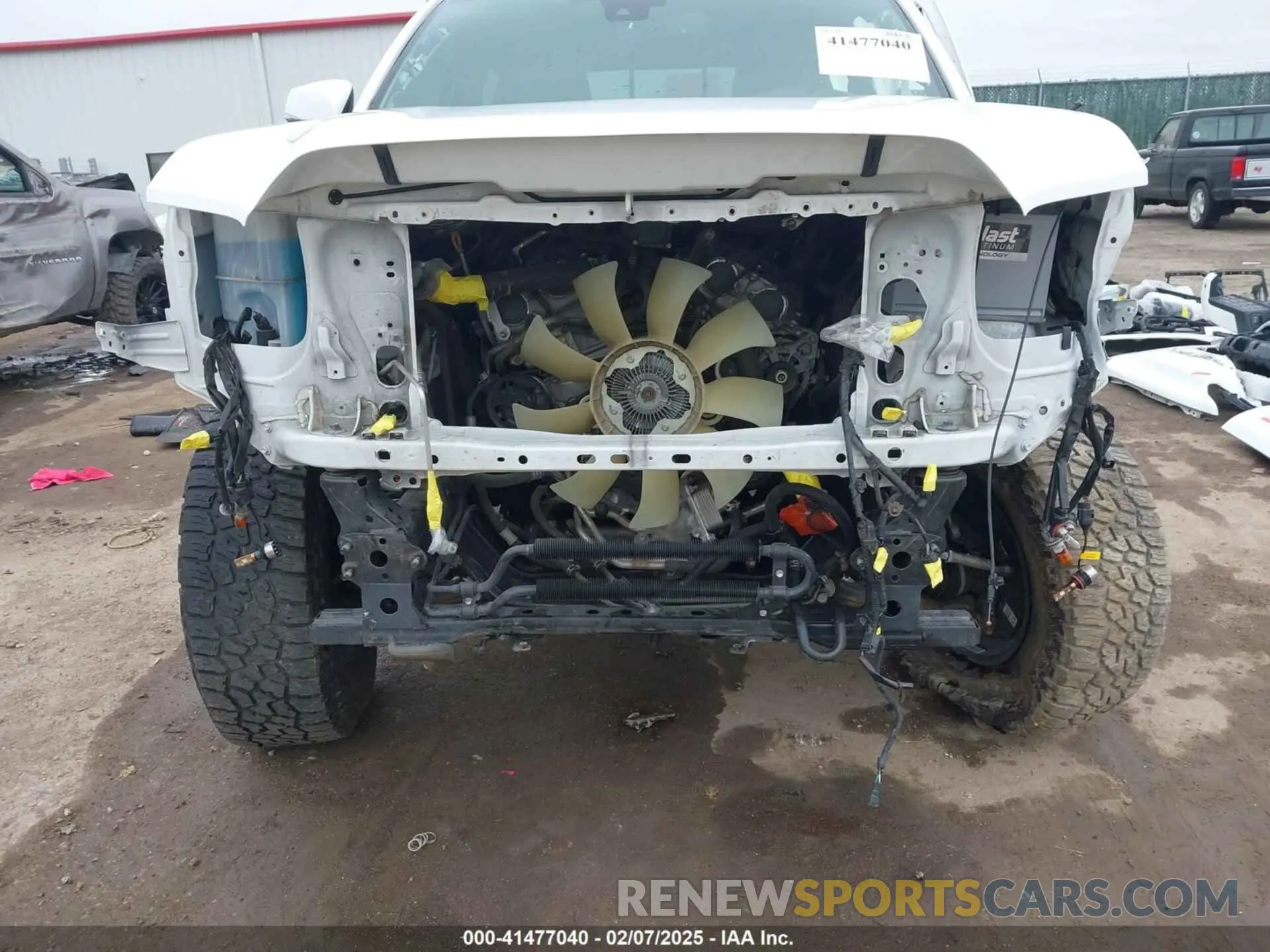 6 fotografías del automóvil dañado 3TMCZ5AN4KM244003 TOYOTA TACOMA 2019