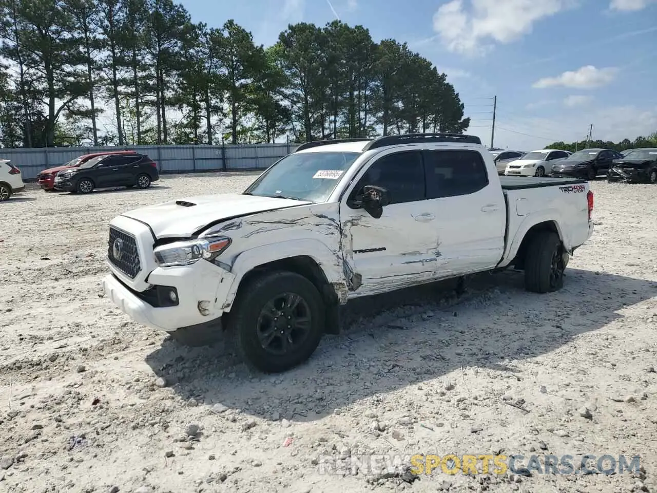 1 fotografías del automóvil dañado 3TMCZ5AN4KM248245 TOYOTA TACOMA 2019