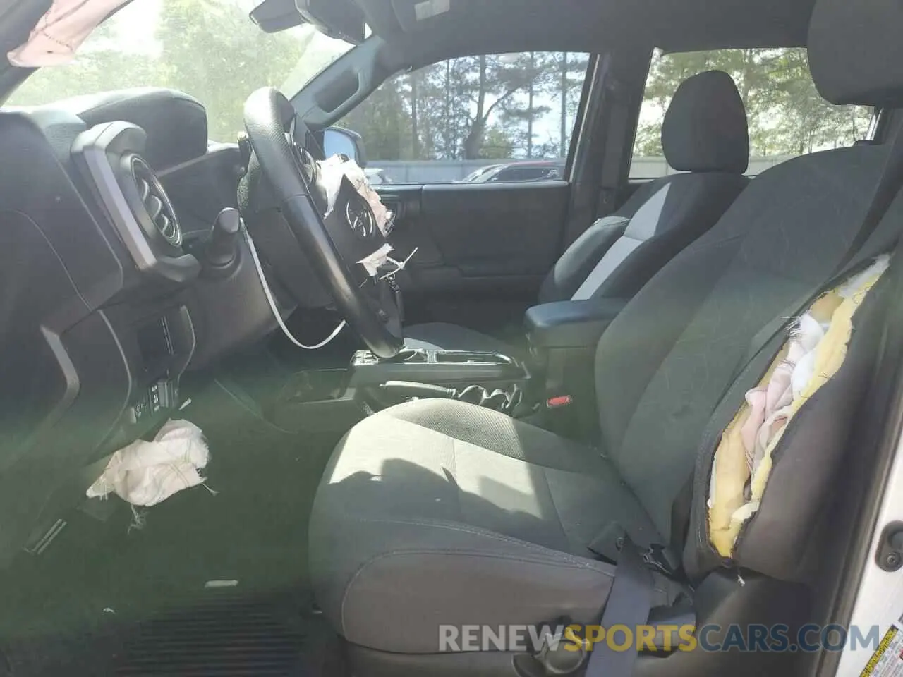 7 fotografías del automóvil dañado 3TMCZ5AN4KM248245 TOYOTA TACOMA 2019